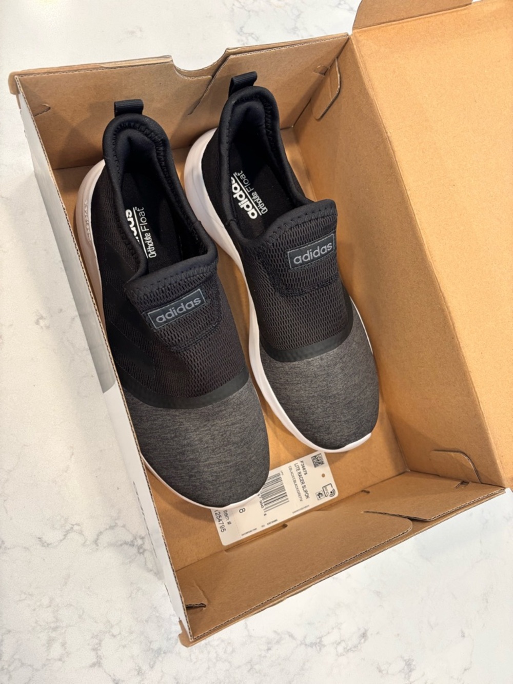 Adidas Lite Racer Slip-On Knit Sneakers Size 8 - Picture 7 of 8